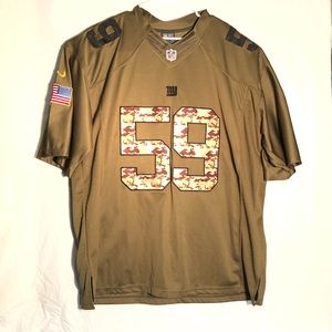 New York Giants Camo Militart Jersey